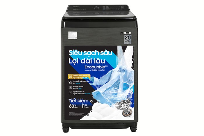 Máy Giặt Samsung Inverter 17 Kg WA17CG6886BVSV